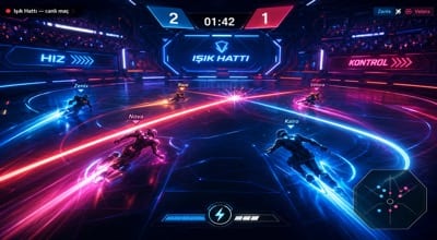 Slotime Işık Hattı Arena hızlı maç ortamı görüntüsü
