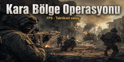 Slotime Kara Bölge Operasyonu FPS oyun modu görseli